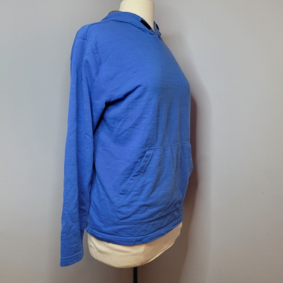 Hurley Men's Small H2O-Dri Modern Pullover Hoody Signal Blue Grey Lined Soft - Picture 6 of 14